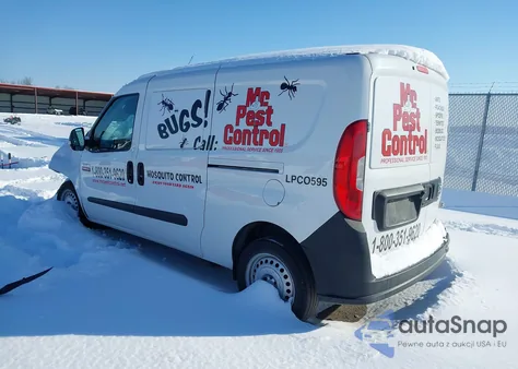 2017 Ram Promaster City Tradesman z USA, uszkodzony, nr VIN ZFBERFAB3H6E47905